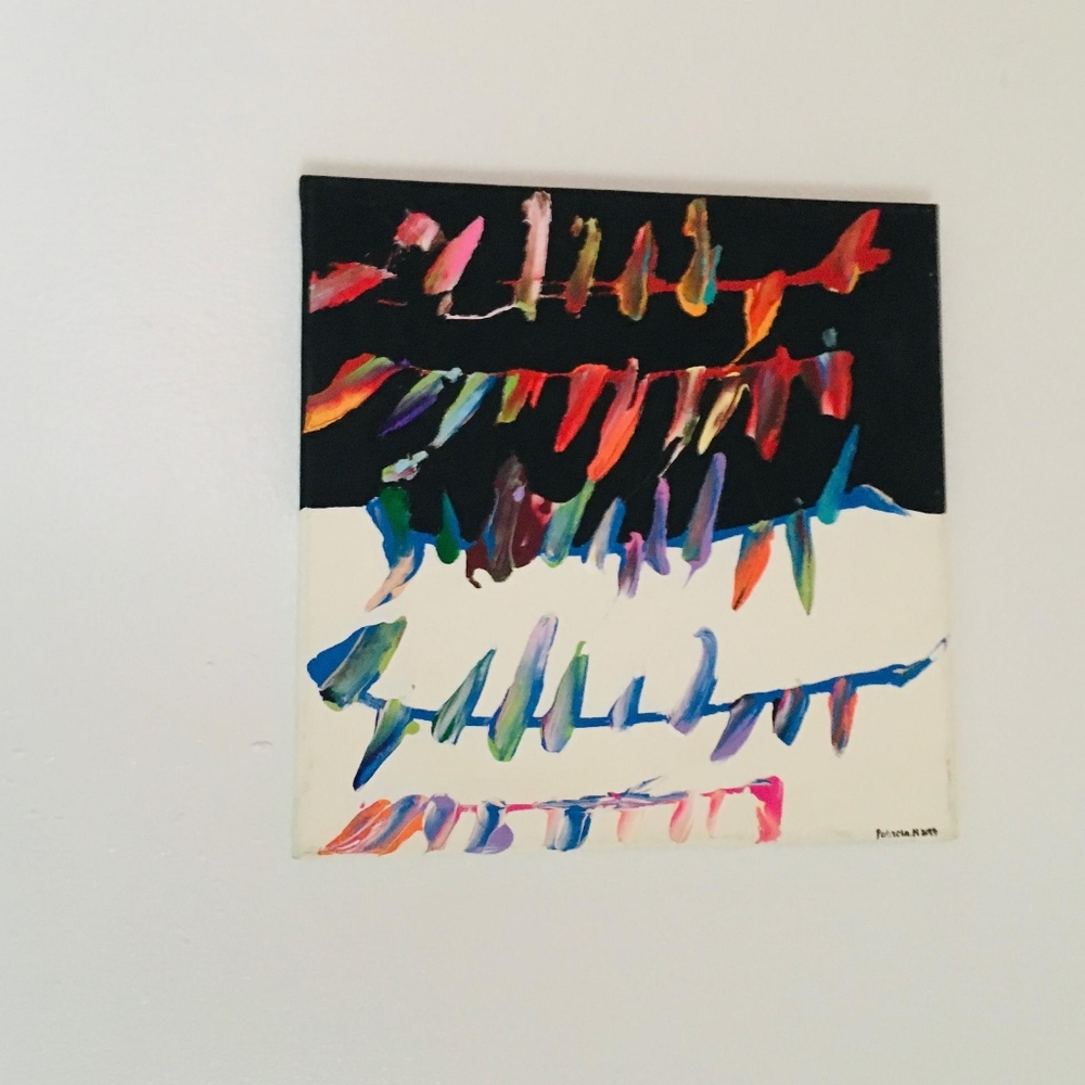 Abstract art canvas